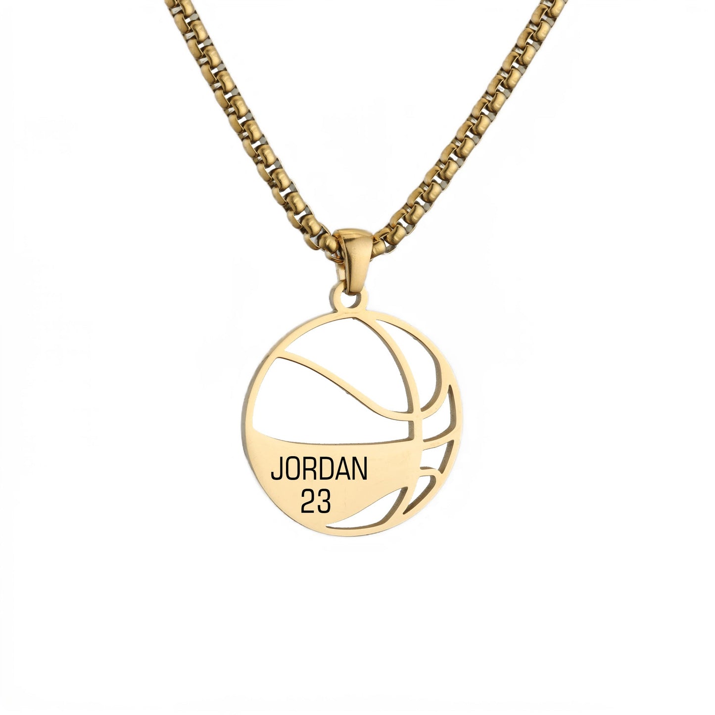 Preorder: Custom engraved Sports Necklaces