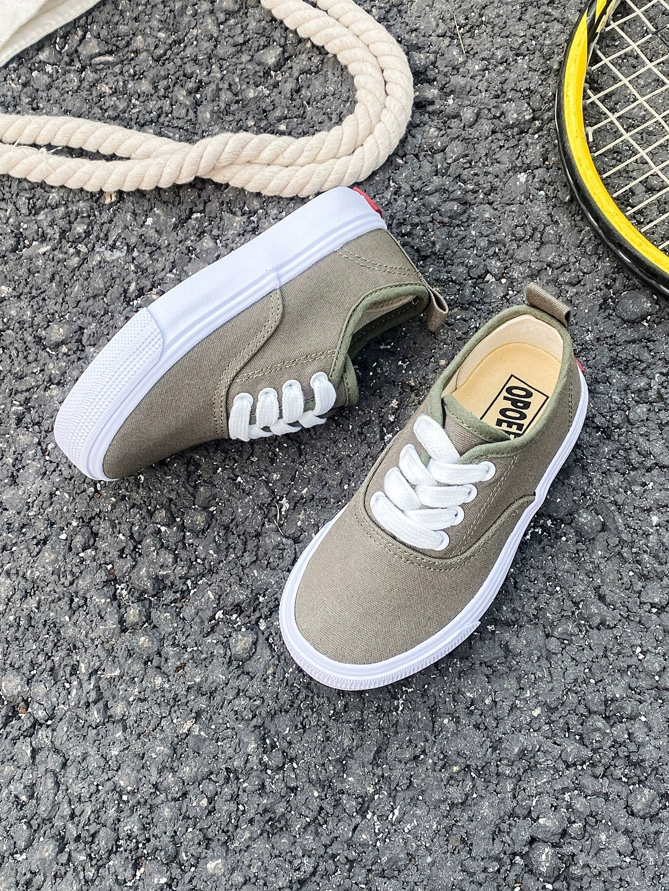 PREORDER: Kid's Canvas Lace-up Shoes  RERUN 7.13.26