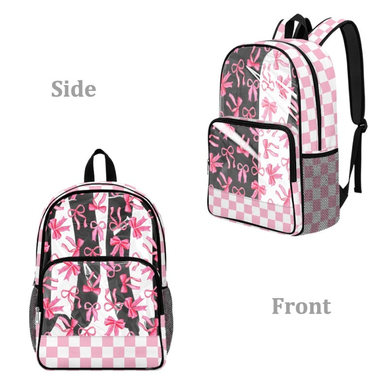 PREORDER: Custom Transparent Backpacks 7.13.26 osym