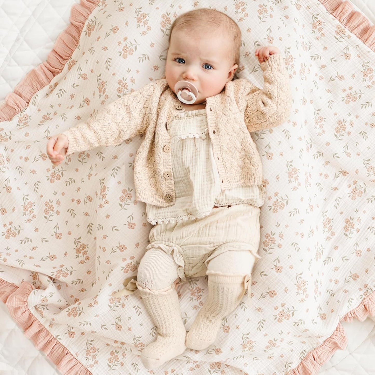 PREORDER: The Heirloom Ruffle Blanket 8.17.26