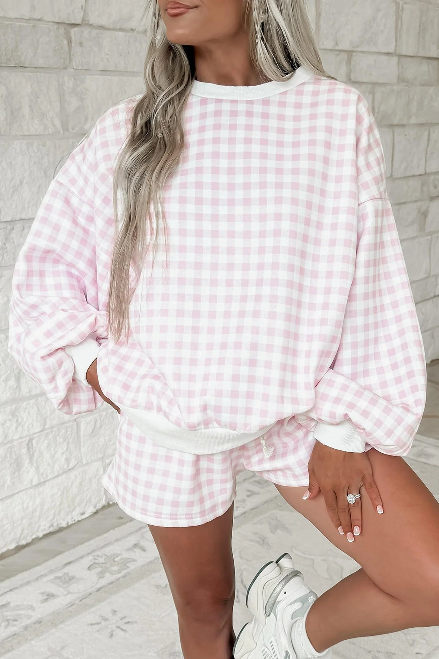 PREORDER: The Marlowe Gingham Lounge Set 7.27.26