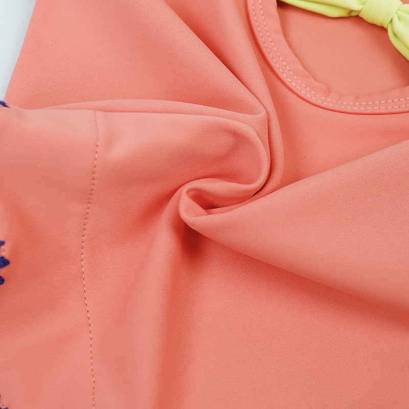 Girls Scallop Edge Activewear Set