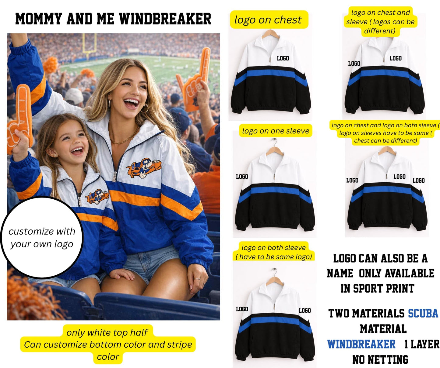 PREORDER: Mommy & Me Windbreaker Cunningham 6.22