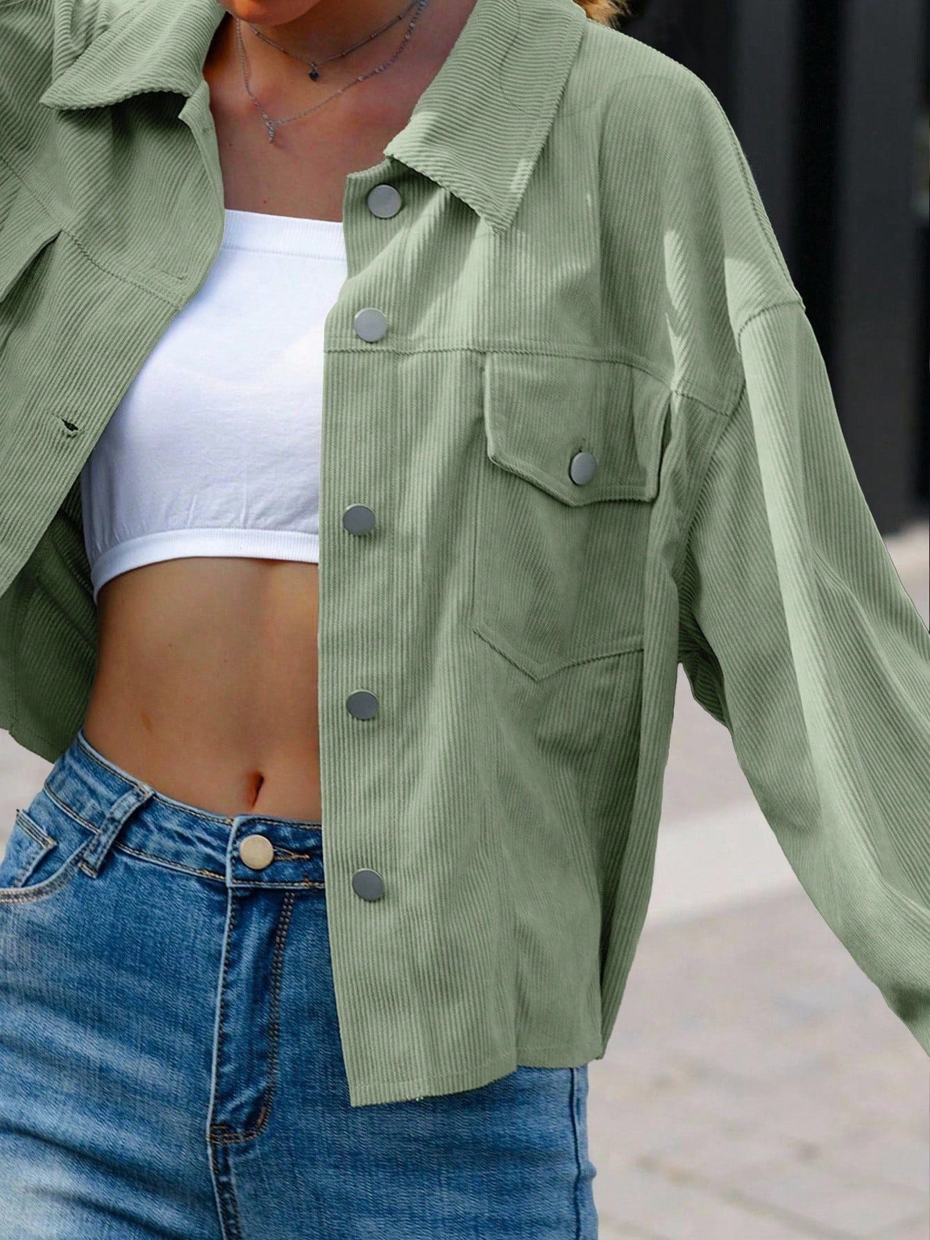 PREORDER: The Hollis Corduroy Shacket 8.24.26