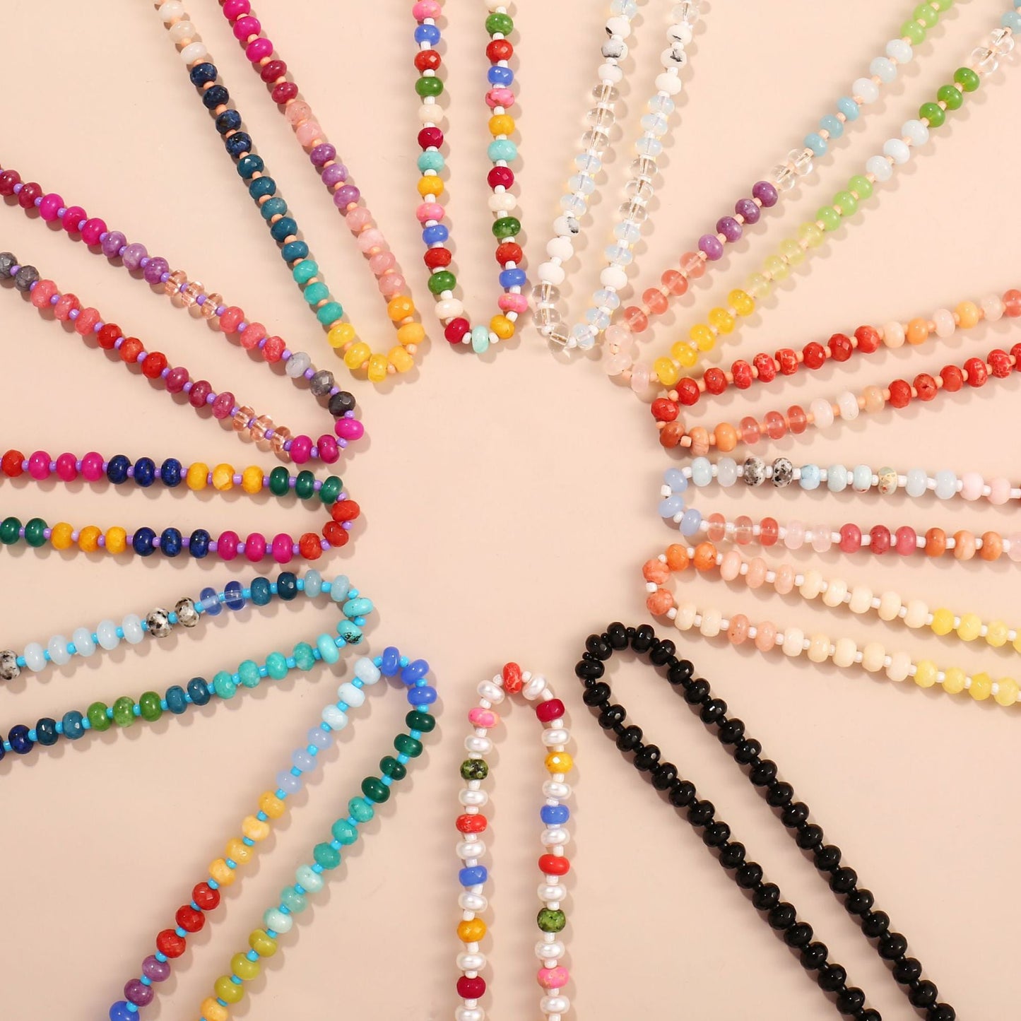 Preorder: Color Pop Beaded Trend Necklace