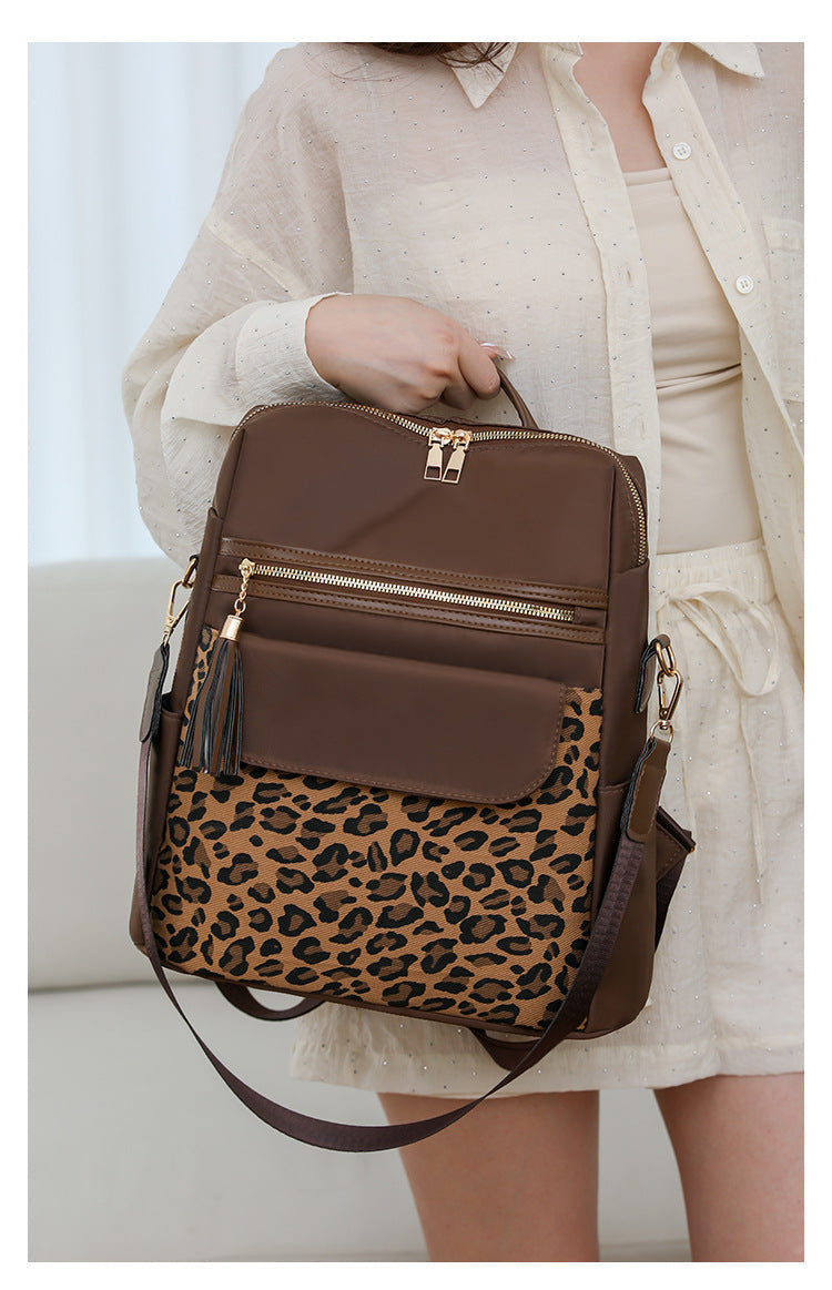 PREORDER: Two Tone Leopard Backpacks  8.17.26