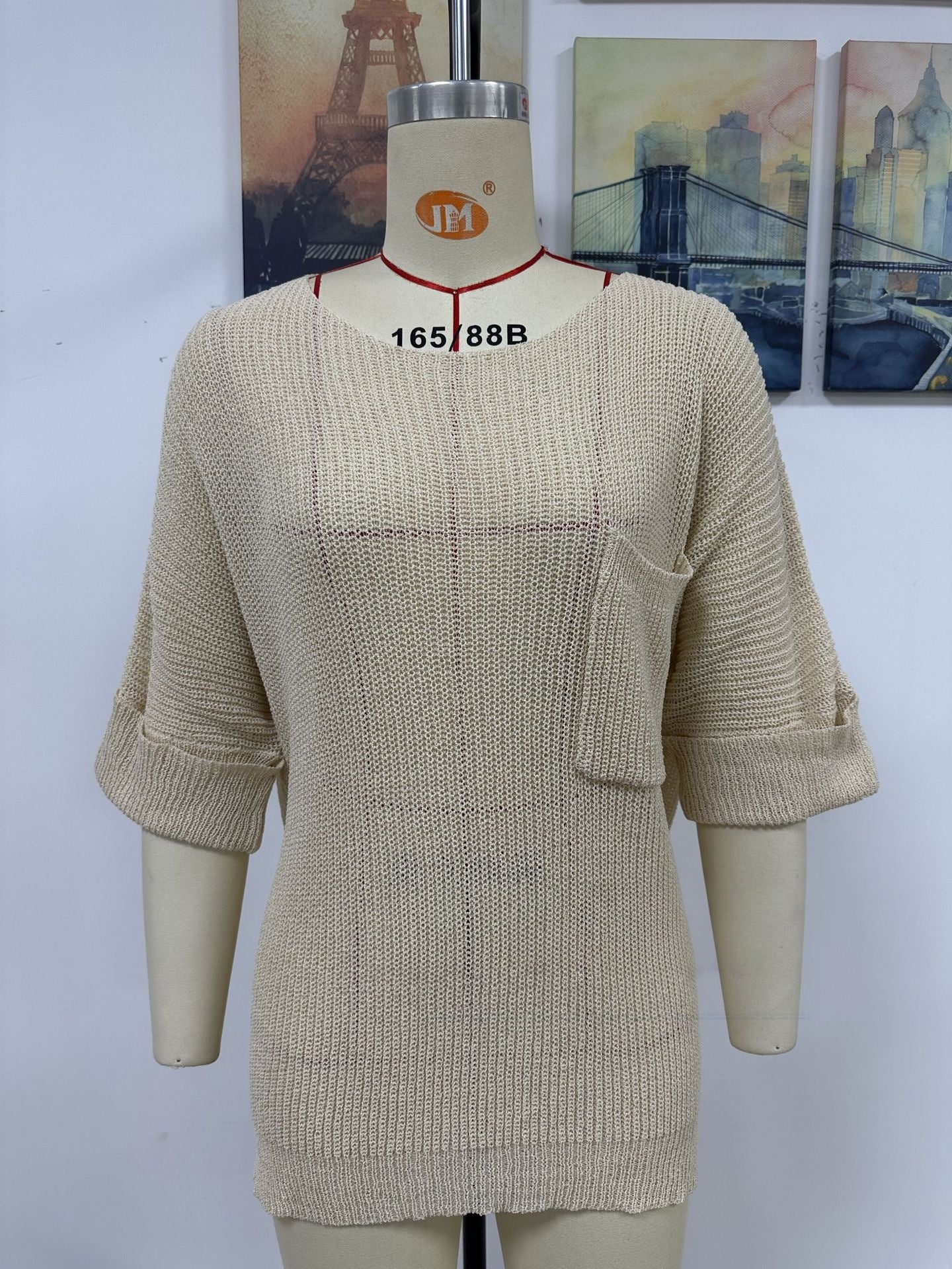 PREORDER: Wrenlee Boxy Lightweight Sweater  8.24.26