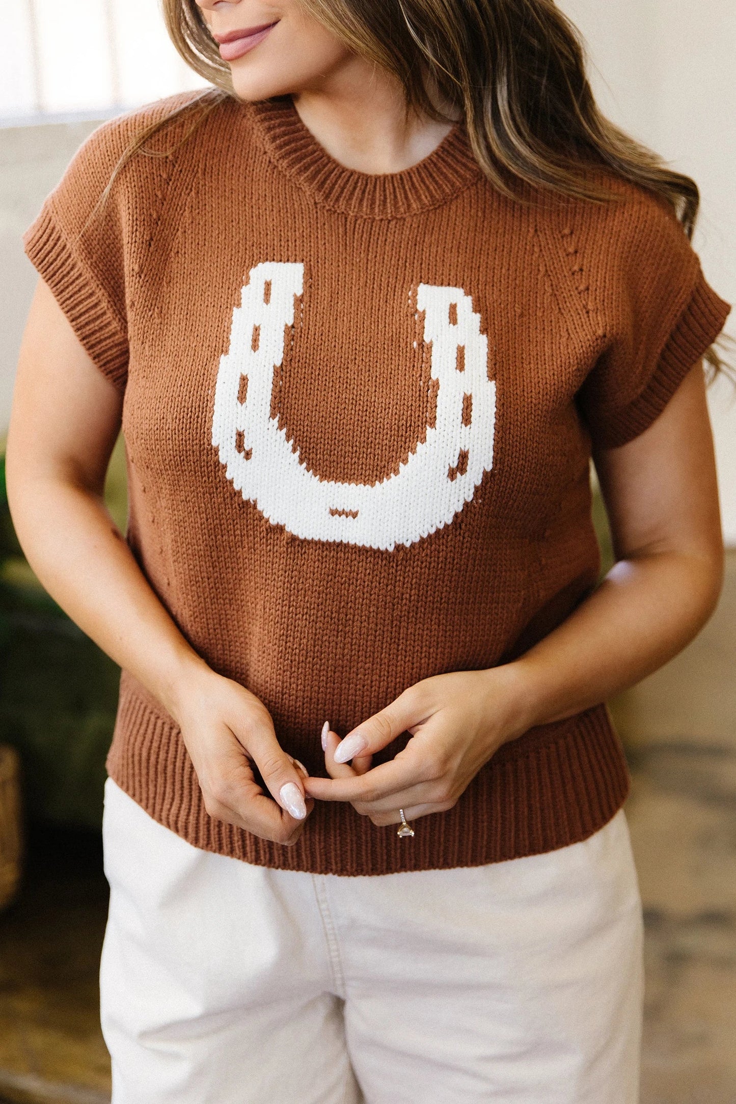 PREORDER: Lucky Horseshoe Sweater 7.6.26