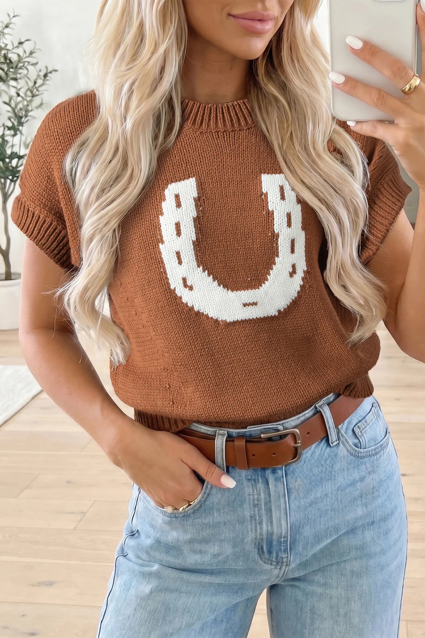 PREORDER: Lucky Horseshoe Sweater 7.6.26