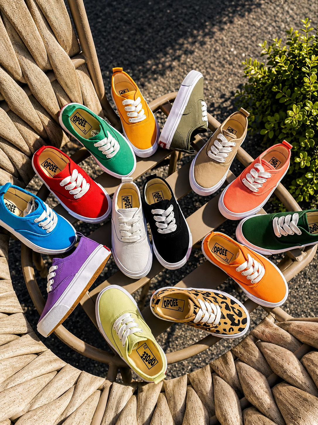 PREORDER: Kid's Canvas Lace-up Shoes RERUN 7.13.26