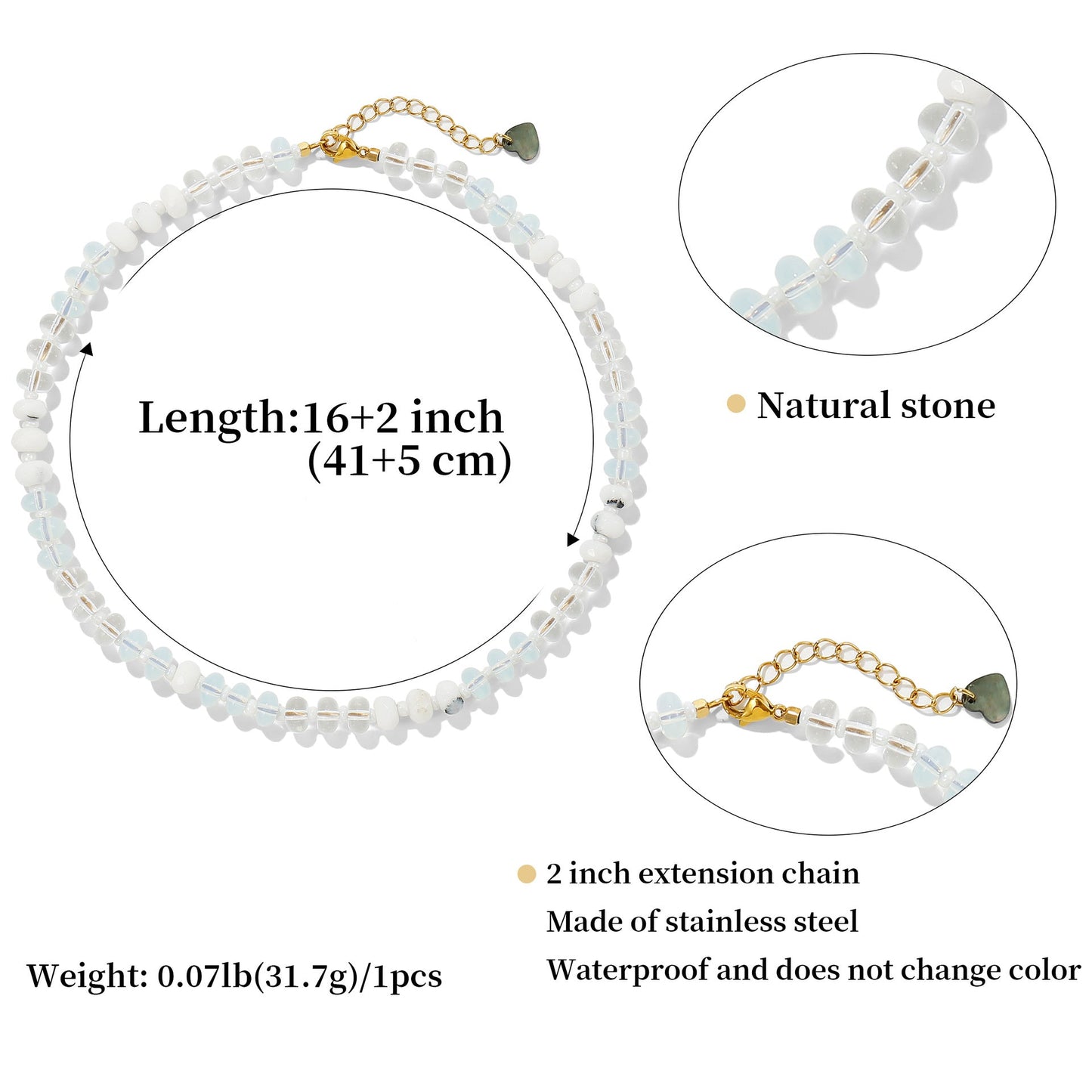 Preorder: Color Pop Beaded Trend Necklace