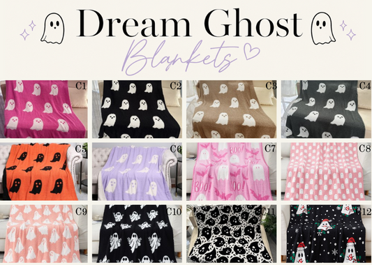 PREORDER: Dream Ghost Blankets RERUN 8.17.26 OSYM