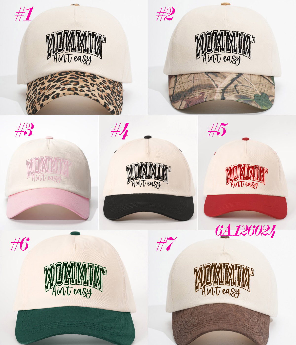 Mommin Ain’t Easy Embroidered Hat