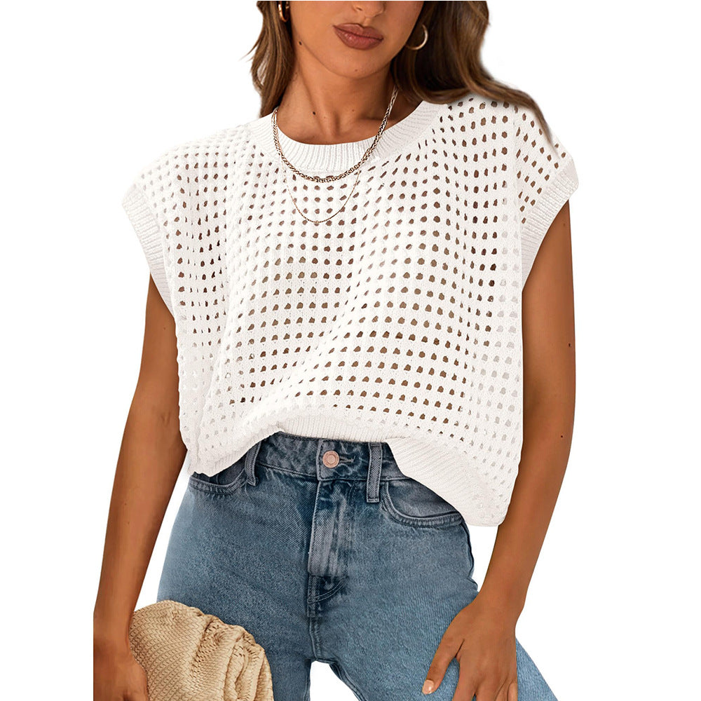 PREORDER: The Brielle Open Knit Sweater 6.22.26