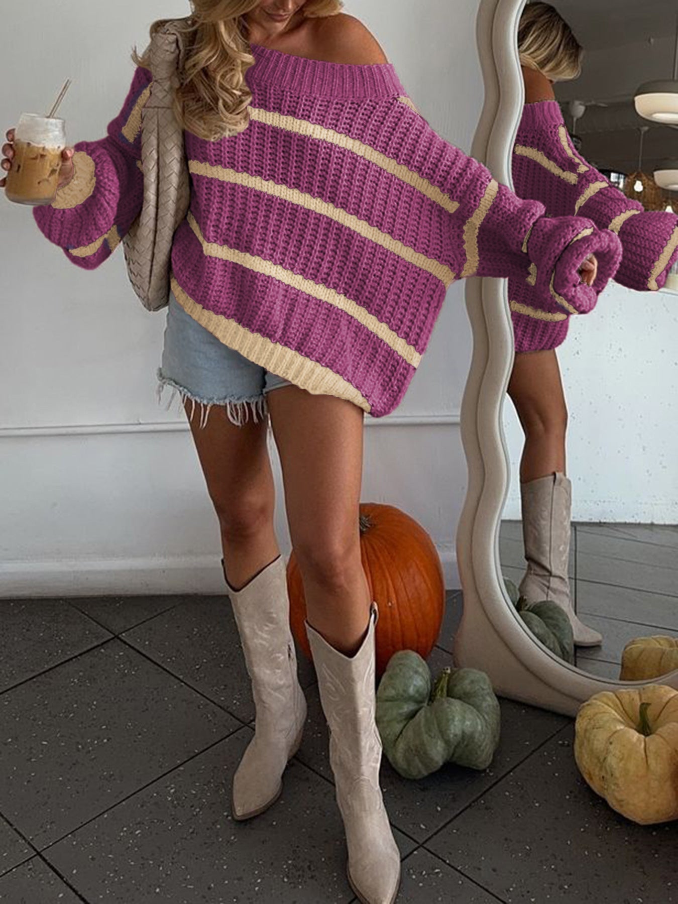 PREORDER: The Fireside Stripe Knit Sweater 8.3.26
