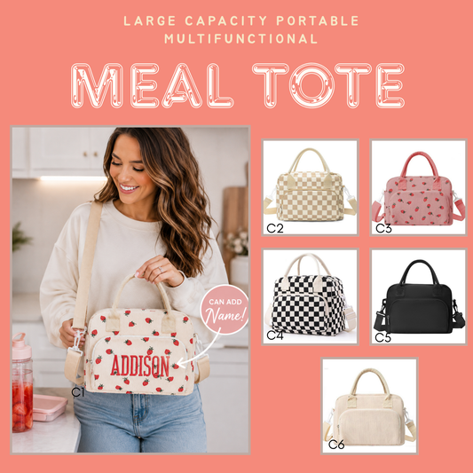 PREORDER: Large Capacity Portable Multi-functional Meal Tote 7.13.26