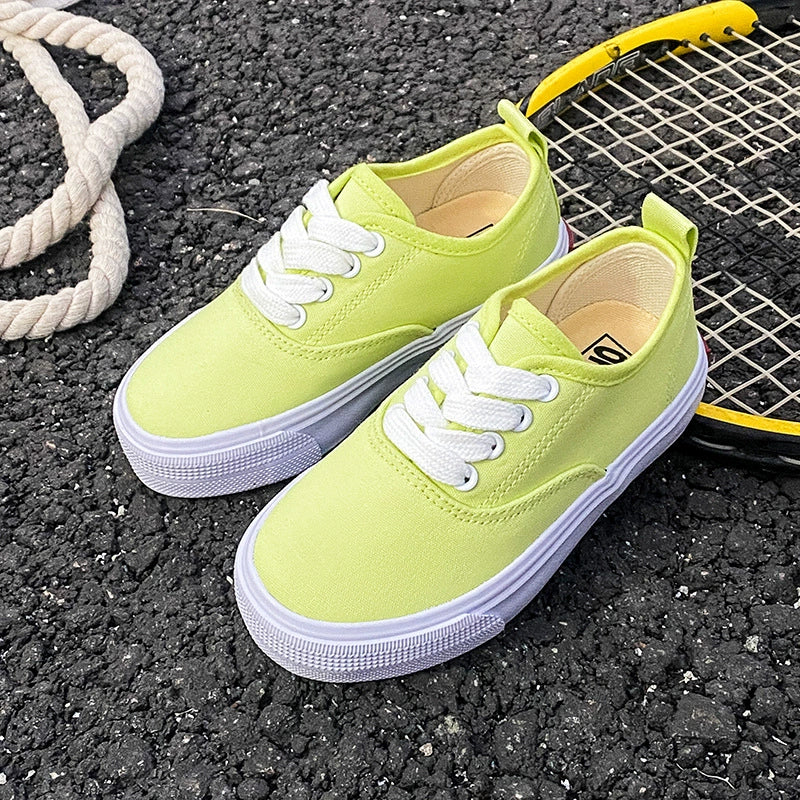 PREORDER: Kid's Canvas Lace-up Shoes RERUN 7.13.26