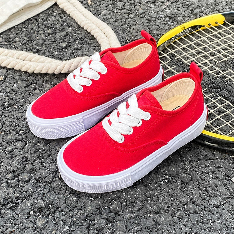 PREORDER: Kid's Canvas Lace-up Shoes  RERUN 7.13.26