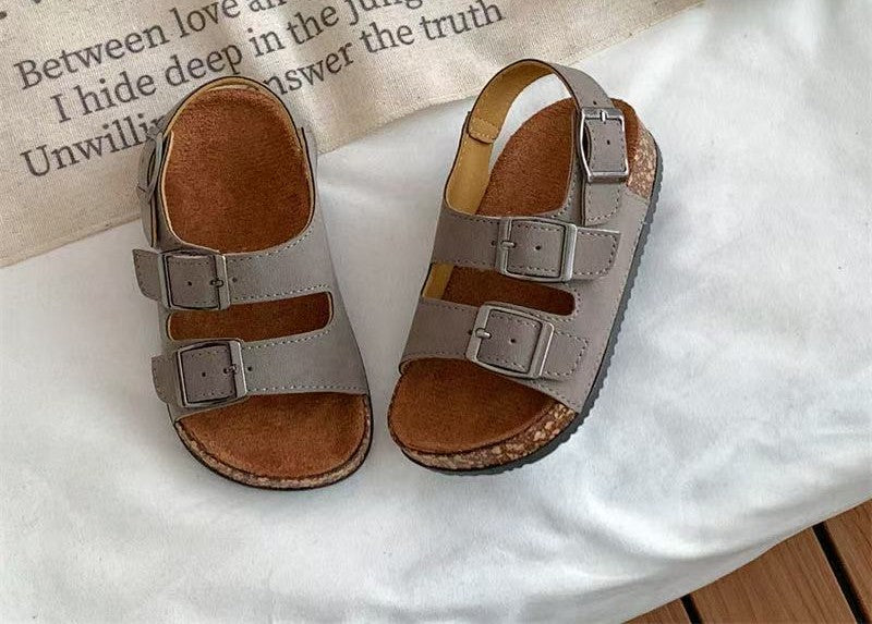 PREORDER: Double Buckle Kids Sandals RERUN 6.29.26 osym