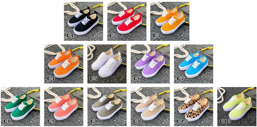 PREORDER: Kid's Canvas Lace-up Shoes  RERUN 7.13.26