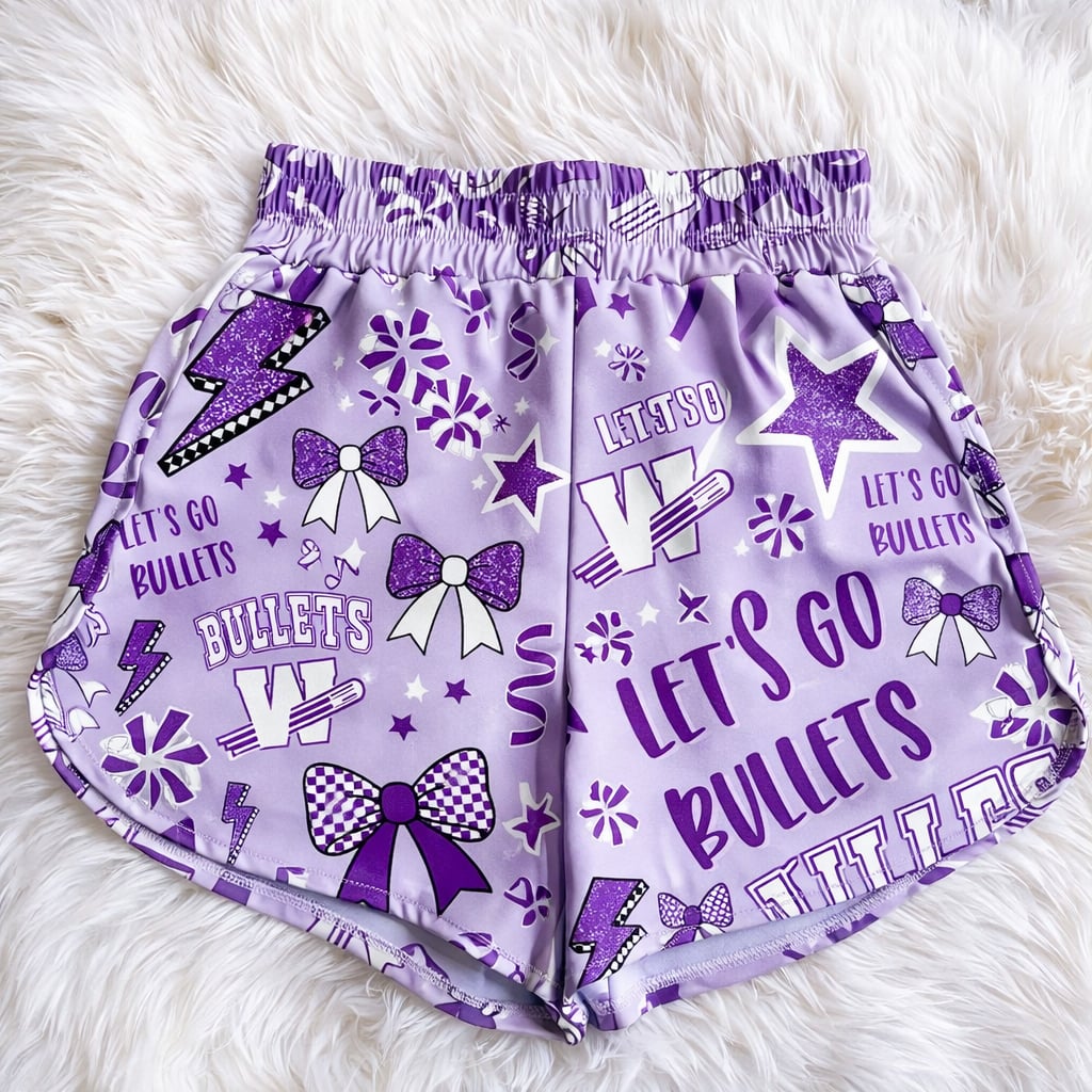 PREORDER: Custom High Waisted Shorts (Kids + Adults) lambert order 6.29.26