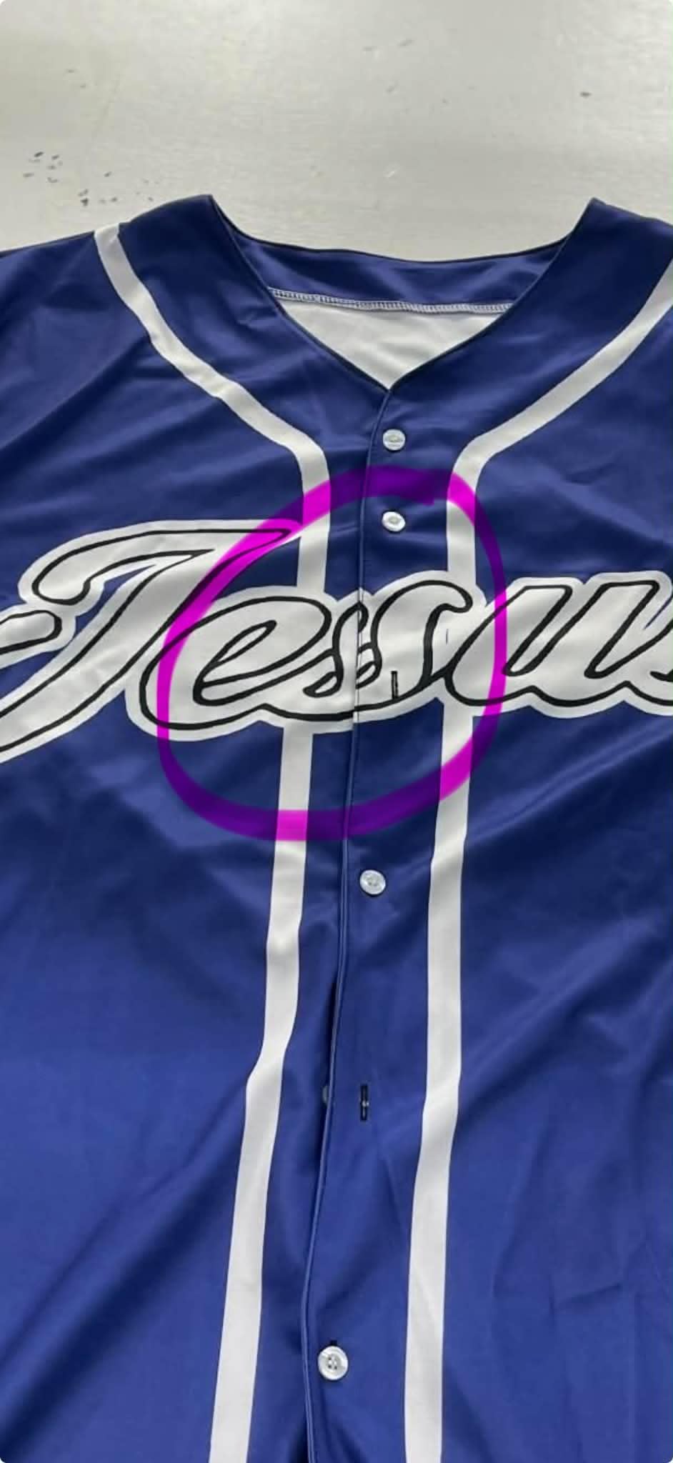 PREORDER: Custom Jersey (Pin Stripe) 07.13.26