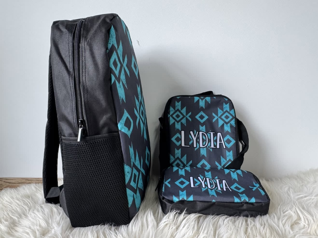 PREORDER: Custom Backpack, Lunch Bag + Pencil Case Set 6.22.26