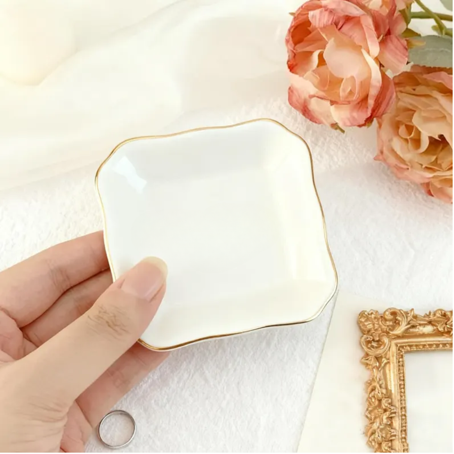 PREORDER: Cherished Moments Photo Trinket Dish (Pennant Flag Design) 7.6.26