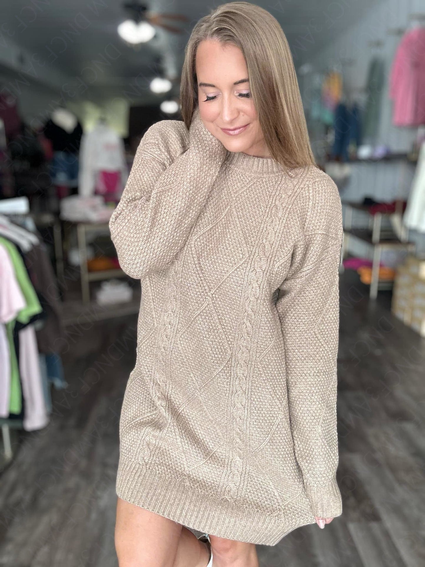 PREORDER: The Heather Sweater Dress RERUN 8.24.26